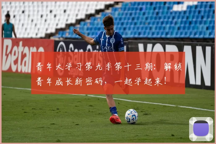 青年大学习第九季第十三期：解锁青年成长新密码，一起学起来！