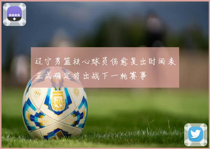 辽宁男篮核心球员伤愈复出时间表正式确定将出战下一轮赛事