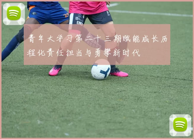 青年大学习第二十三期赋能成长历程化责任担当与勇攀新时代